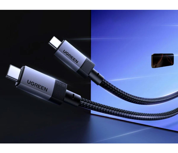 UGREEN Kabel USB-C / USB-C USB4 Gen 3 L705 240W 40Gbps 1m gwiezdna - 1489138 - zdjęcie 2